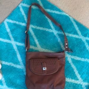 Grace Adele Brown Crossbody/Shoulder Bag